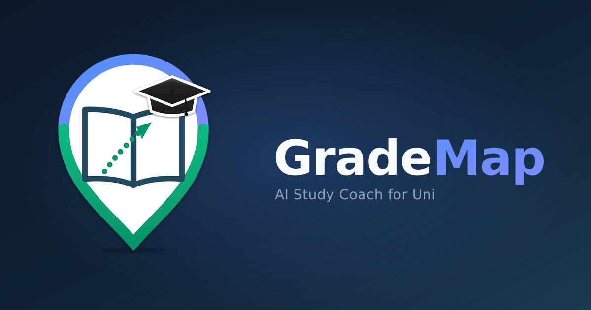 GradeMap - Your AI Study Coach