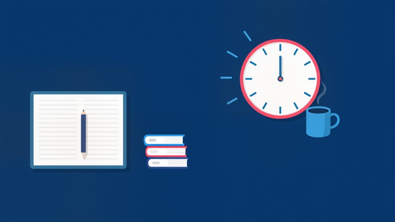 Hero illustration for: How to Make the Most of a 30-Minute Study Session