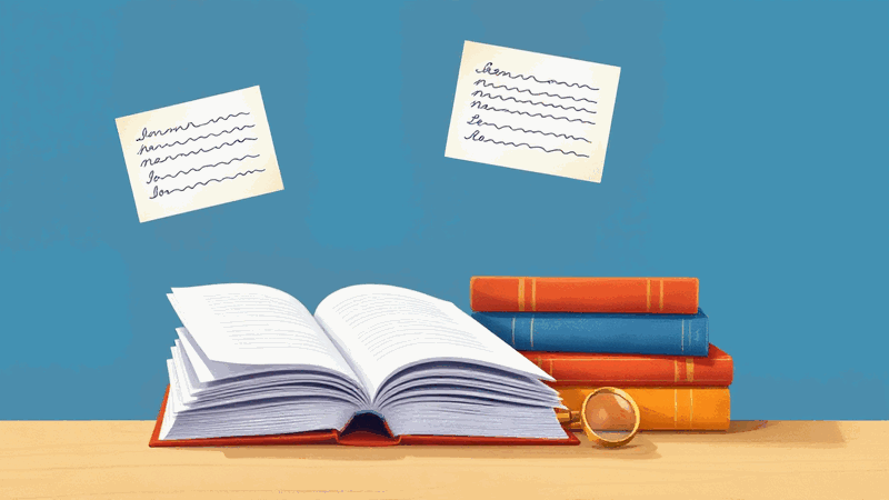 Hero illustration for: How to Use AI for Annotated Bibliography Reading Notes