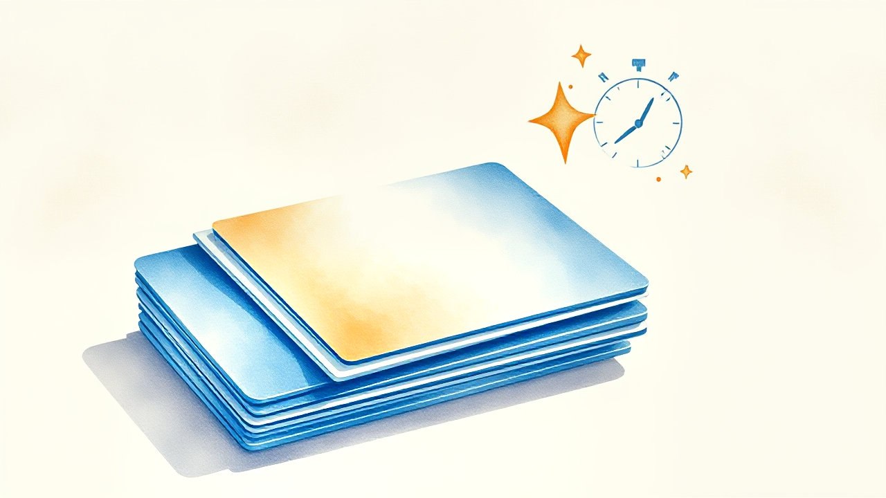 Hero illustration for: Using AI to Make Bite-Sized Flashcards for Short Study Sessions