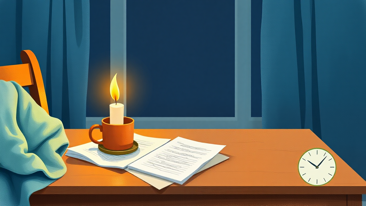 Hero illustration for: All-Nighter Before a Uni Exam: What the Research Actually Shows