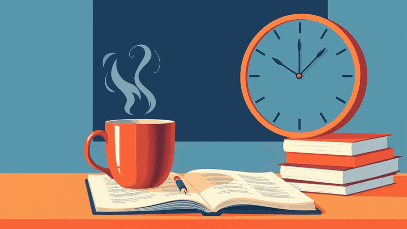 Hero illustration for: Coffee at 9pm: Does It Help or Hurt Your Study Memory?