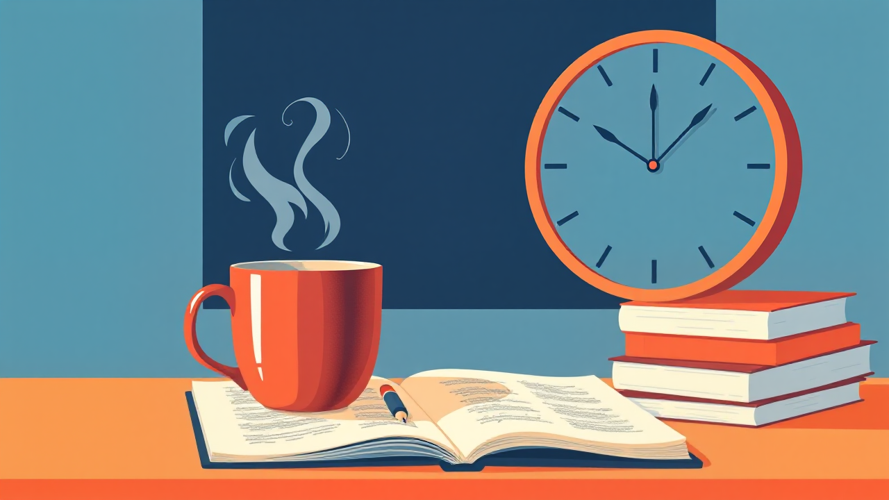 Hero illustration for: Coffee at 9pm: Does It Help or Hurt Your Study Memory?