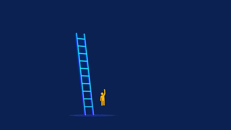Hero illustration for: The Warmup Ladder: Your First Study Session After the Holiday Break