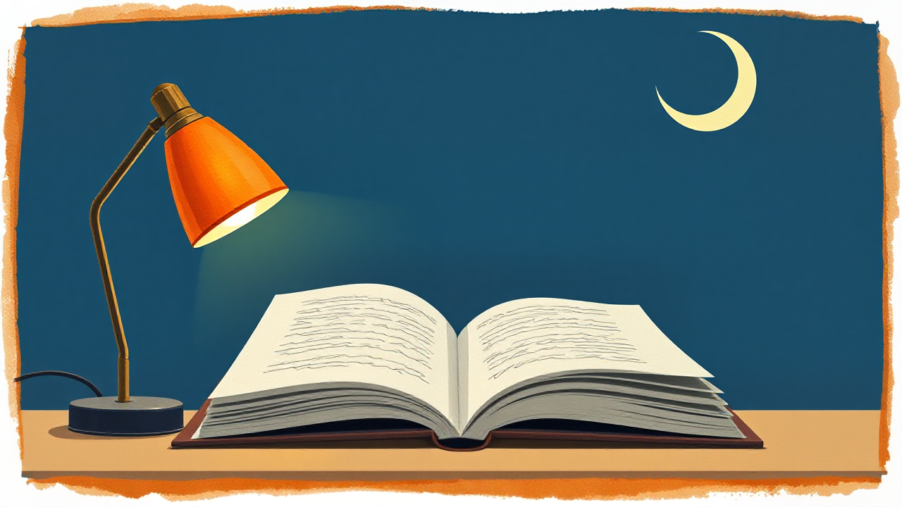 Hero illustration for: What Late-Night Studying Does to Your Memory (And When It's Worth It)