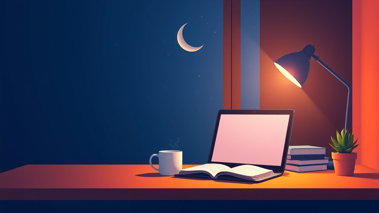 Hero illustration for: How to Stay Motivated When You're Studying Alone Online